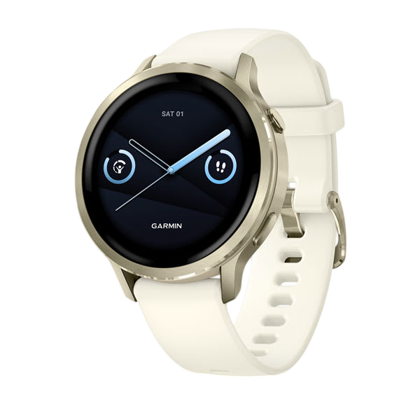 Garmin Venu 4 AMOLED GPS Smartwatch - Lunar Gold 