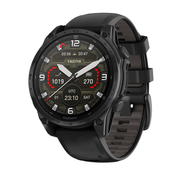 Garmin Tactix 8 AMOLED Sapphire Premium Tactical GPS Smartwatch - Black DLC Titanium - 47mm #size_47mm
