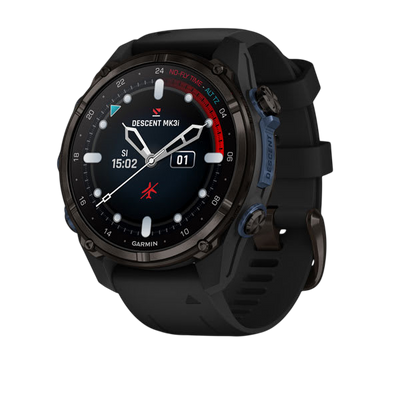 Garmin Descent Mk3i 43mm Dive Computer - Carbon Gray DLC Titanium / Black 