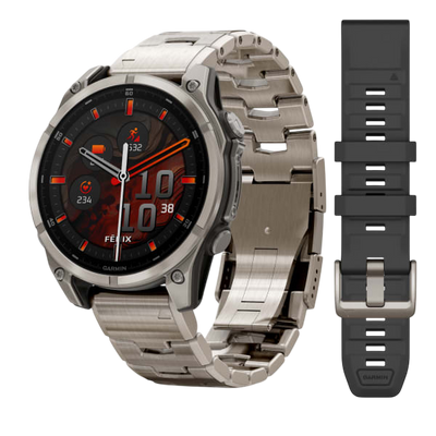 Fenix 8 47mm Bare Titanium