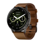 Slate with Black Silicone + Brown Leather