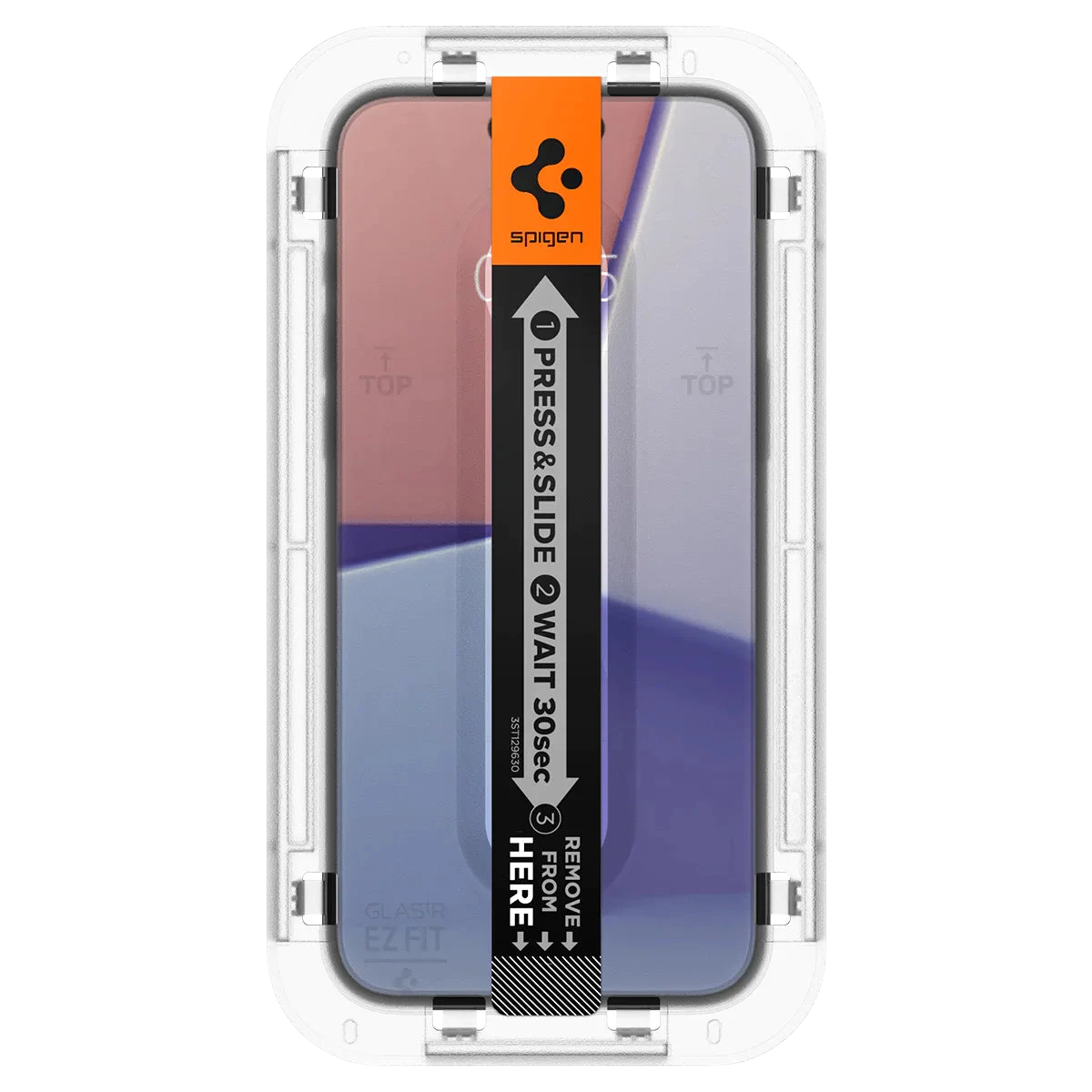 Spigen iPhone 16 Plus / 15 Plus Screen Protector EZ FIT GLAS.tR - 1 Pack