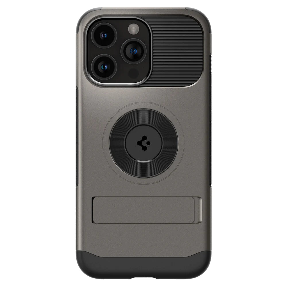 Spigen حافظة Slim Armor (MagFit) لـ iPhone 15 Pro Max - Gunmetal