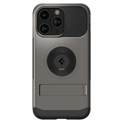 Spigen حافظة Slim Armor (MagFit) لـ iPhone 15 Pro Max - Gunmetal