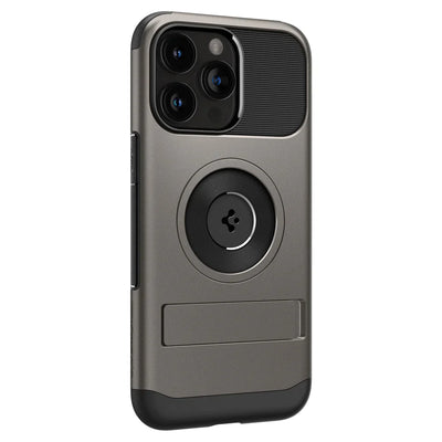 Spigen حافظة Slim Armor (MagFit) لـ iPhone 15 Pro - Gunmetal