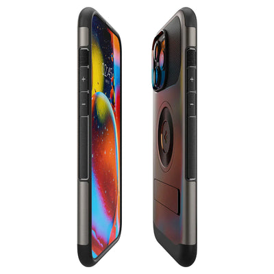Spigen حافظة Slim Armor (MagFit) لـ iPhone 15 Pro - Gunmetal