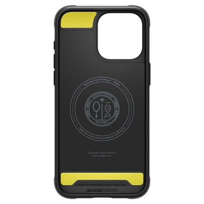 Spigen iPhone 15 Pro Case Rugged Armor (MagFit) - Matte Black