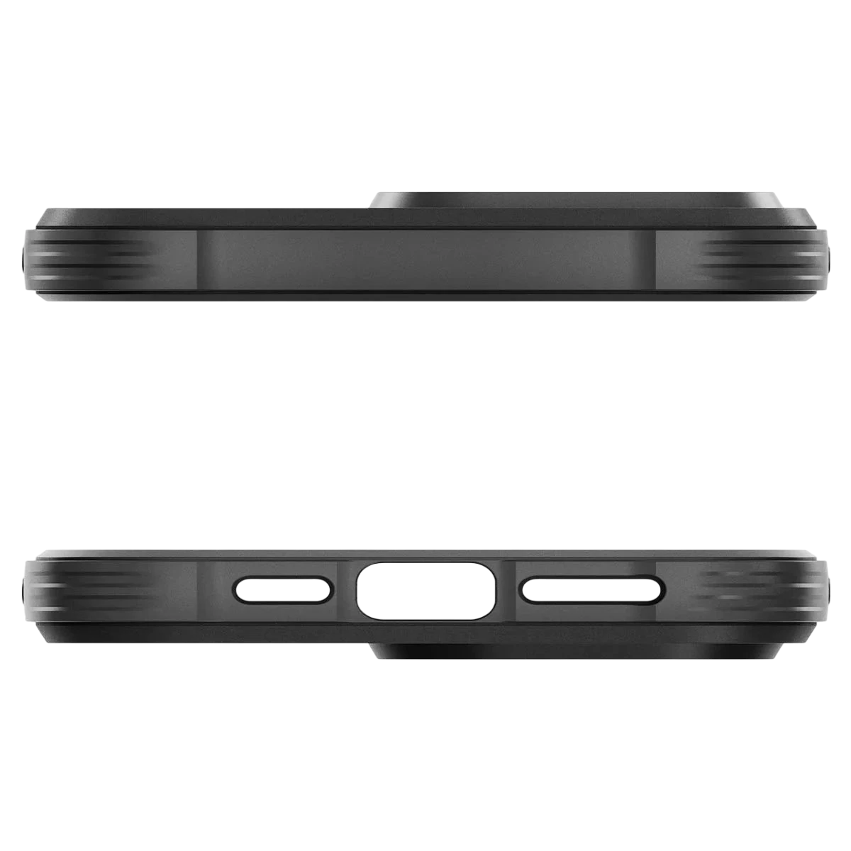 Spigen iPhone 15 Pro Case Rugged Armor (MagFit) - Matte Black