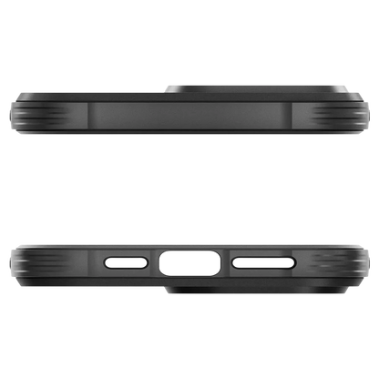 Spigen iPhone 15 Pro Case Rugged Armor (MagFit) - Matte Black