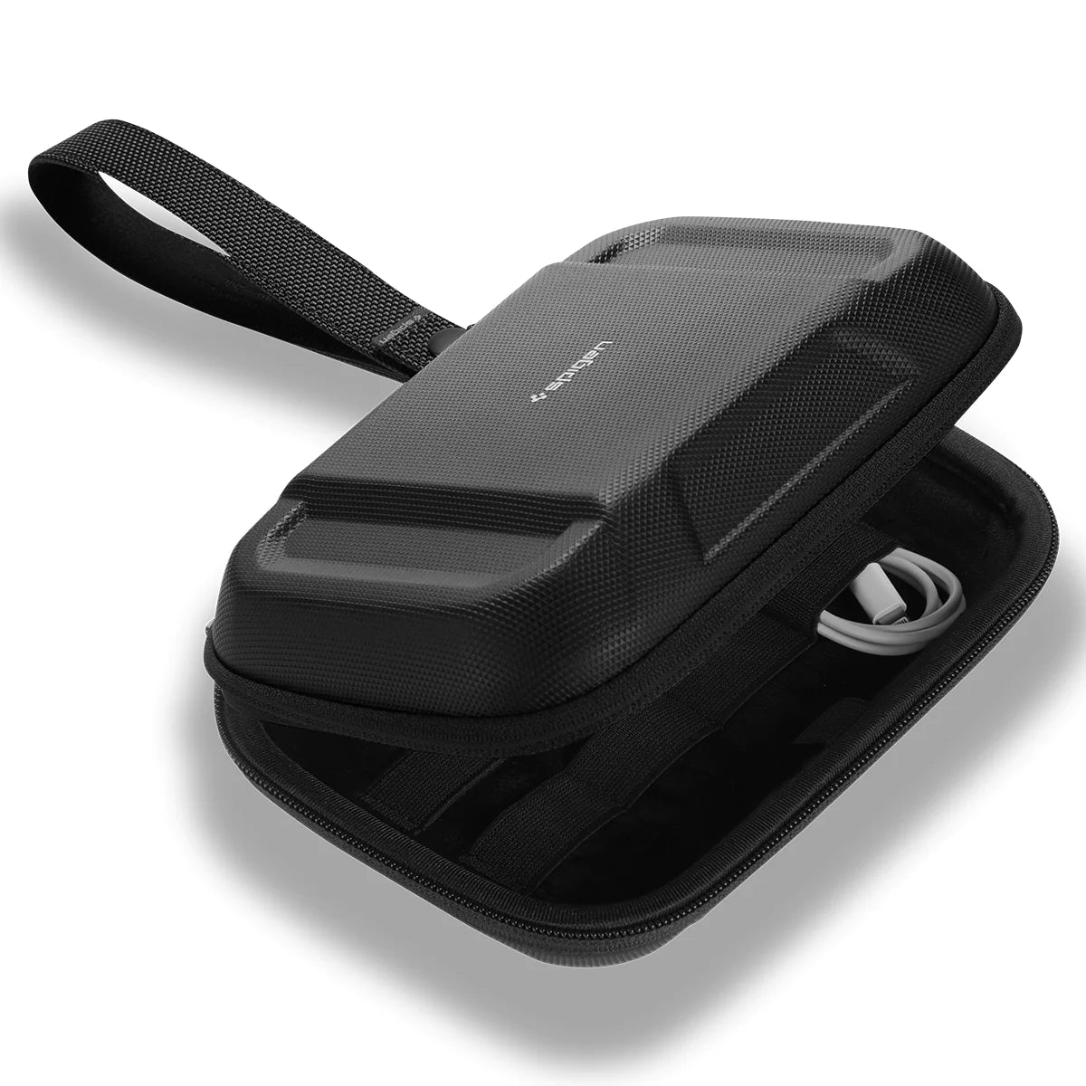 حقيبة تنظيم الكابلات Spigen Rugged Armor Pro (تصفية، علبة كرتون متضررة، المنتج سليم)