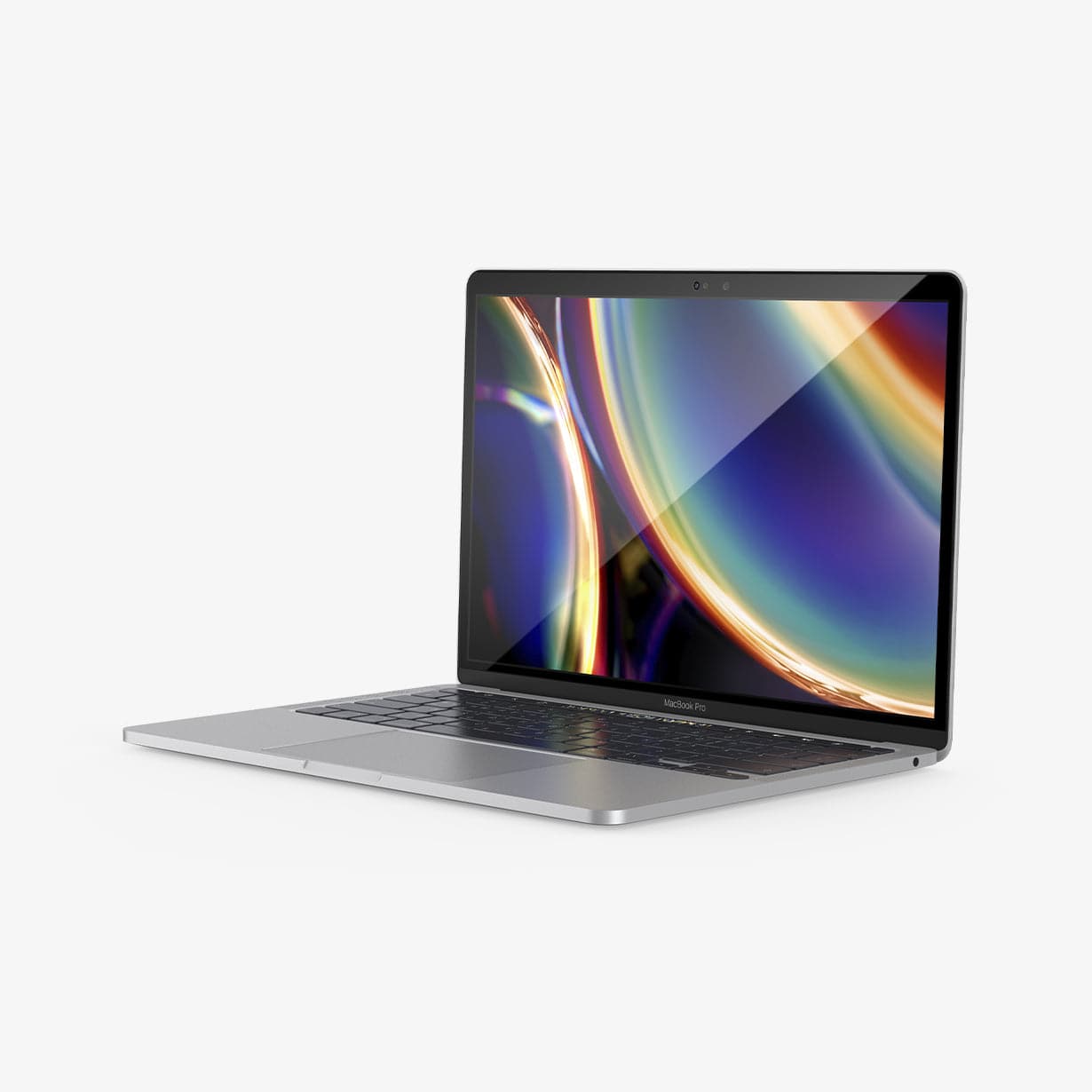 حماية شاشة زجاجية مقساة Spigen GLAS.tR SLIM لجهاز MacBook Pro مقاس 14 بوصة M4 / M3 / M2 / M1