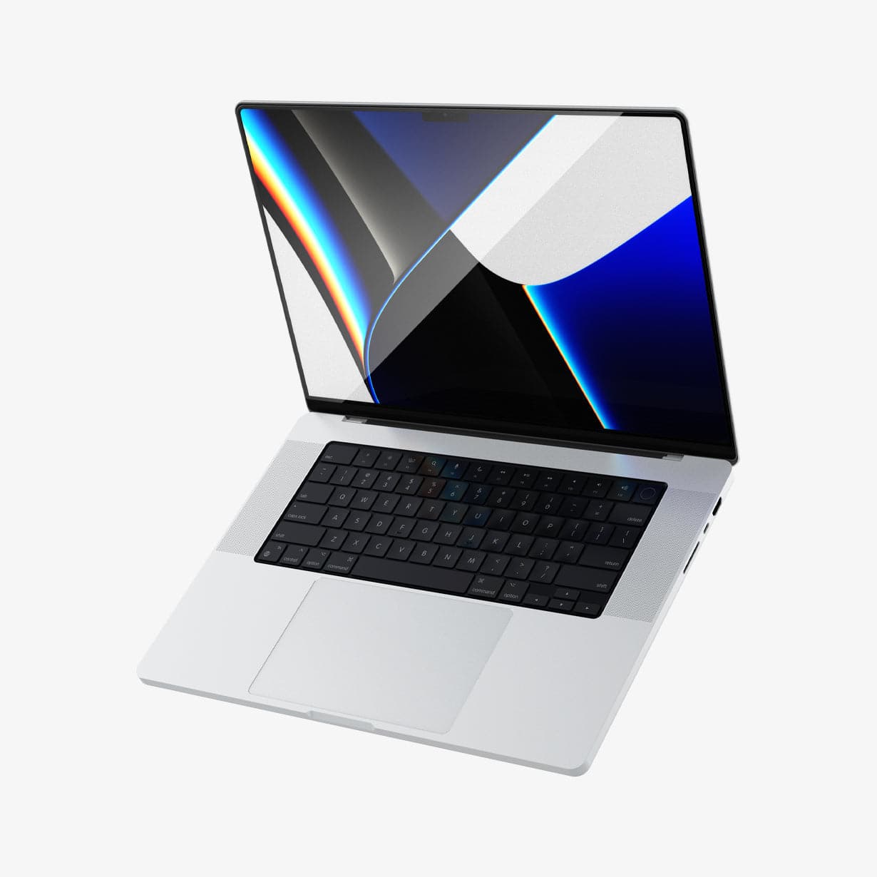 حماية شاشة زجاجية مقساة Spigen GLAS.tR SLIM لجهاز MacBook Pro مقاس 14 بوصة M4 / M3 / M2 / M1