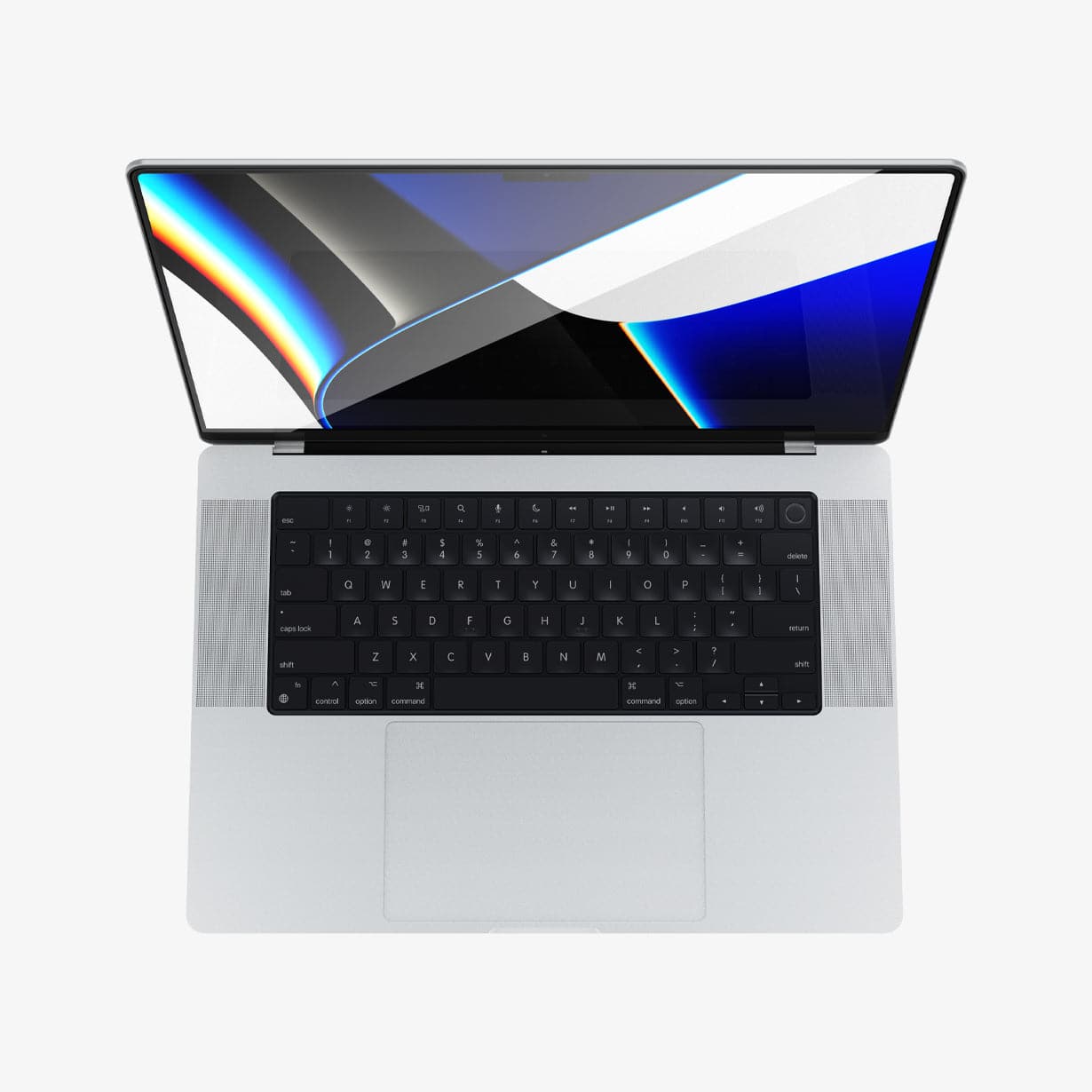 حماية شاشة زجاجية مقساة Spigen GLAS.tR SLIM لجهاز MacBook Pro مقاس 14 بوصة M4 / M3 / M2 / M1