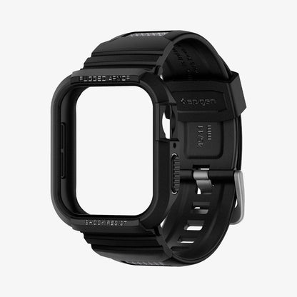 Spigen Rugged Armor Pro - Black for Apple Watch Series 9 / 8 / 7 / 6 / 5 / 4 / SE (45mm & 44mm)