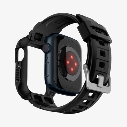 Spigen Rugged Armor Pro - Black for Apple Watch Series 9 / 8 / 7 / 6 / 5 / 4 / SE (45mm & 44mm)