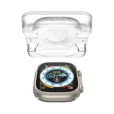 Spigen Apple Watch Ultra 3 / 2 / 1 (49mm) Screen Protector EZ FIT Glas.tR - 2 Pack