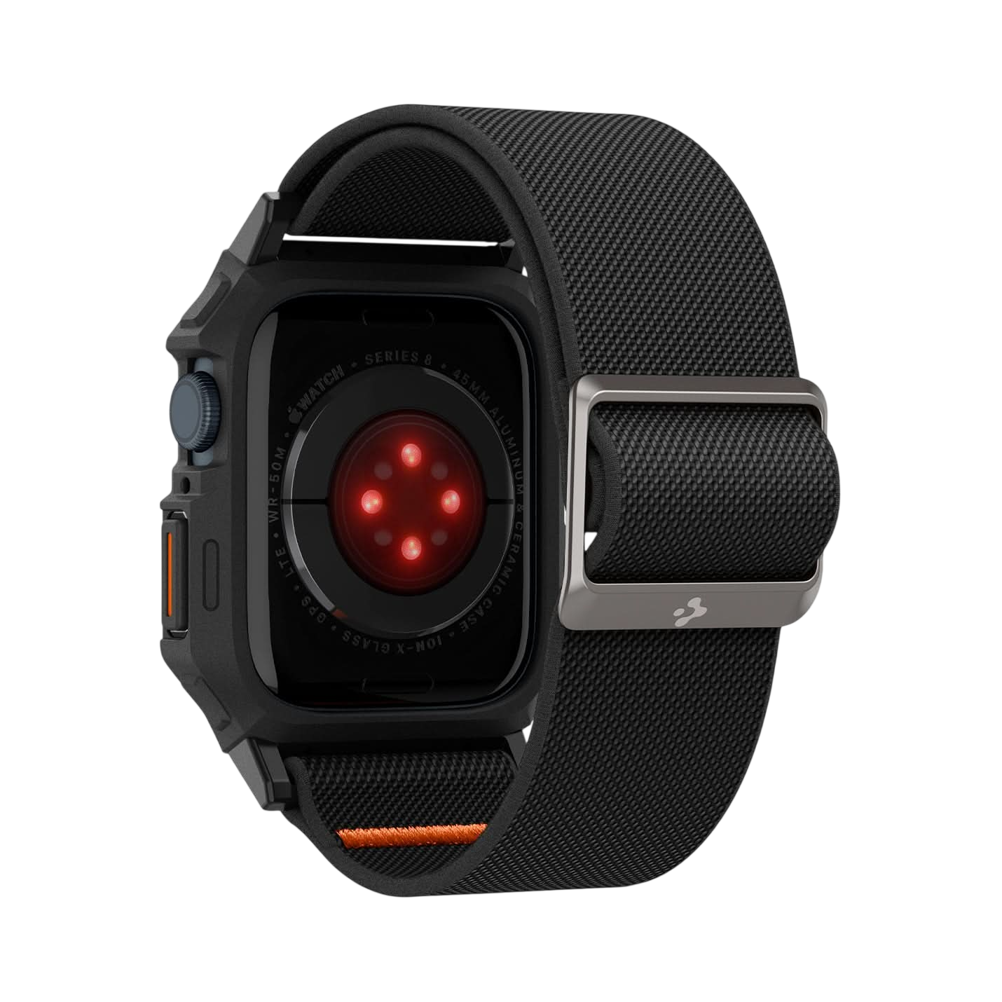 حافظة Spigen Lite Fit Pro لسلسلة Apple Watch 11 / 10 (46mm) + حزام