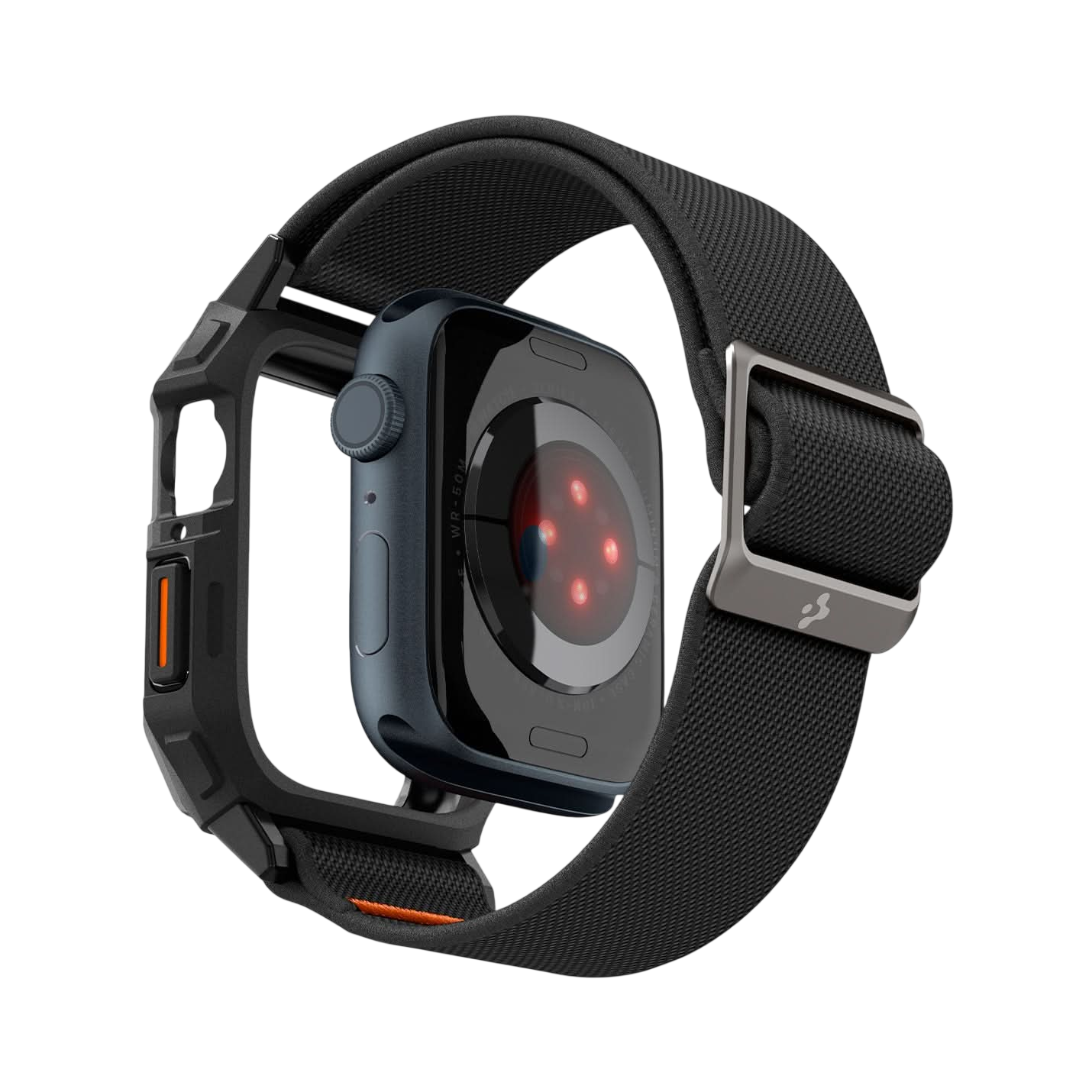 حافظة Spigen Lite Fit Pro لسلسلة Apple Watch 11 / 10 (46mm) + حزام