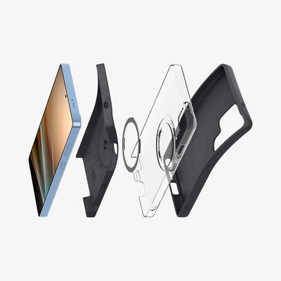 حافظة Spigen Silicone Fit (MagFit) لهاتف Samsung Galaxy S25 Ultra