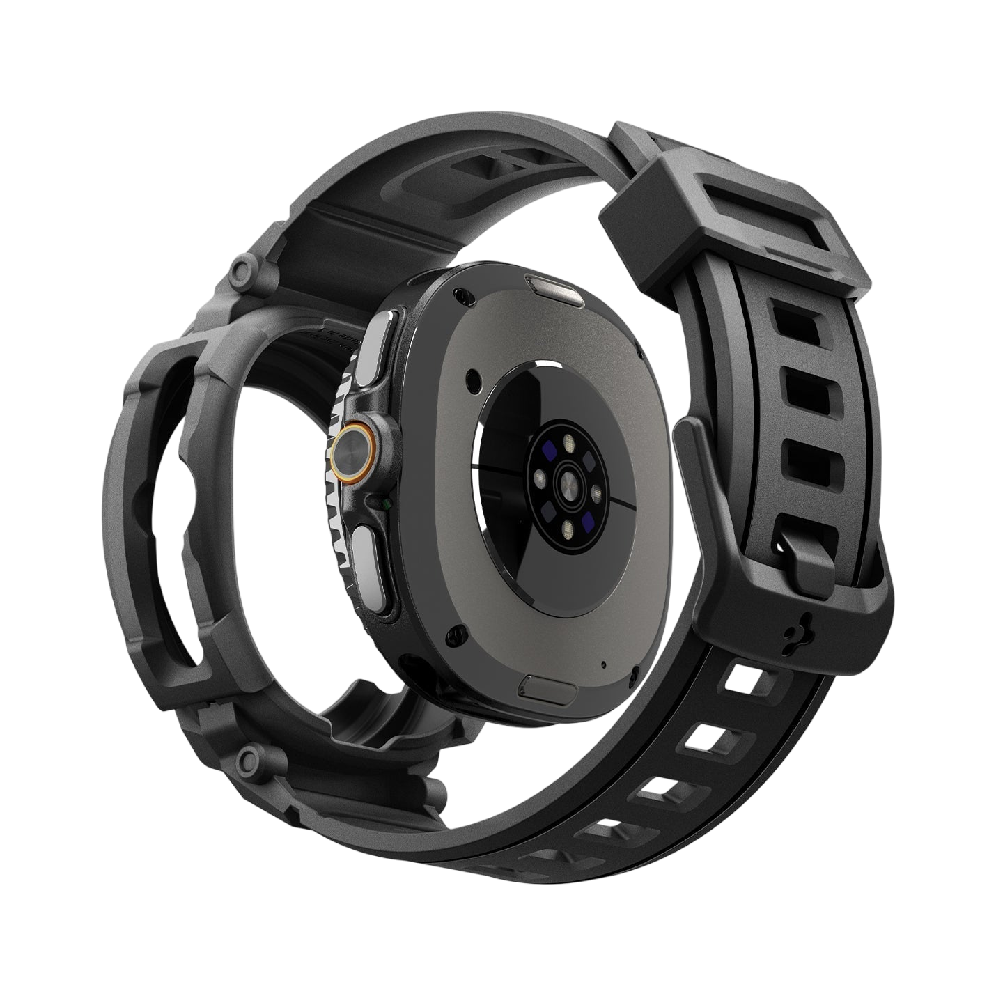 Spigen Rugged Armor Pro Band + Case for Samsung Galaxy Watch8 Classic