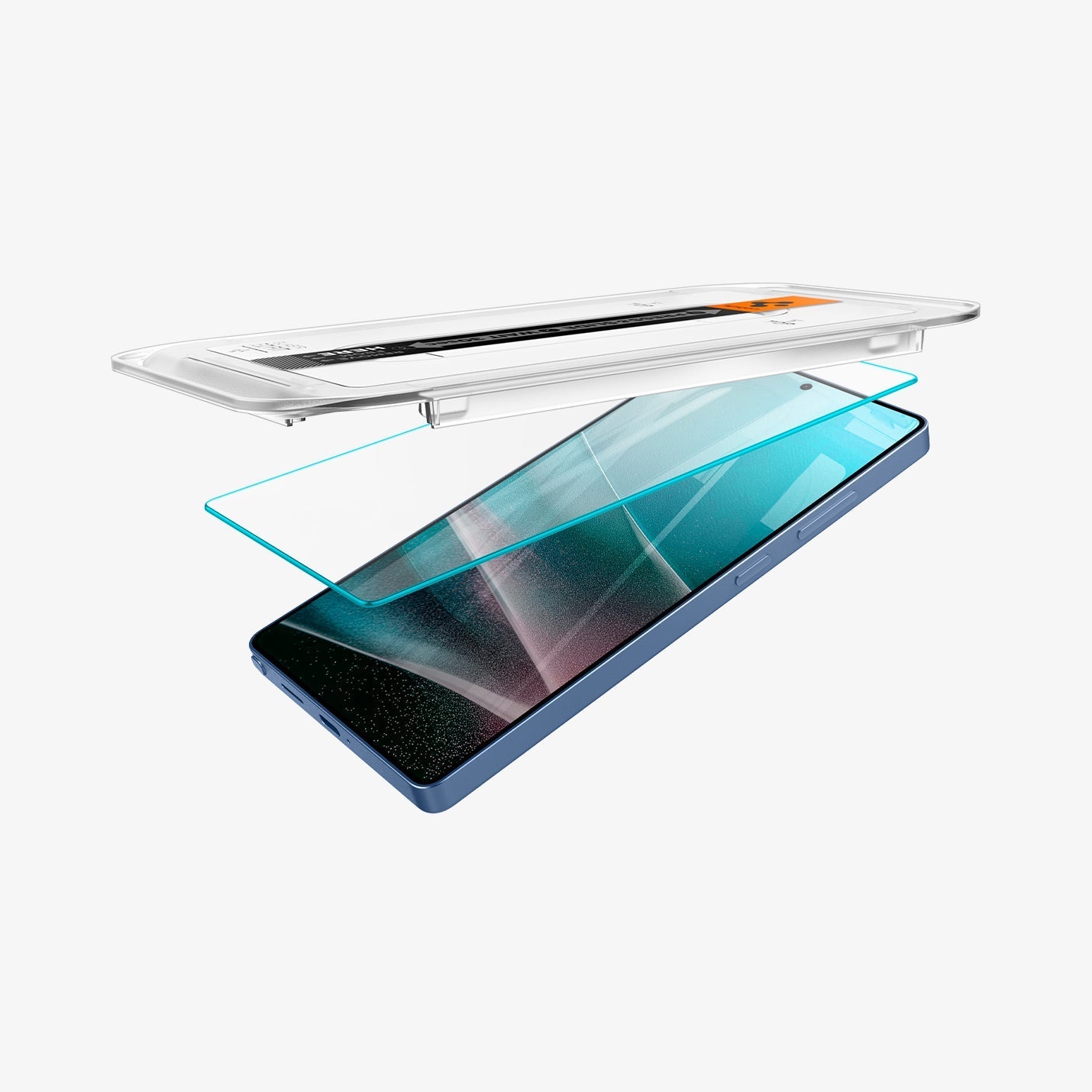 حامي شاشة Spigen GLAS.tR EZ Fit لجهاز Samsung Galaxy S25 Ultra - عبوة من 2