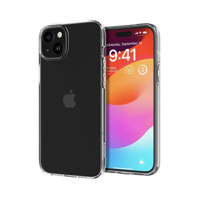 حافظة Spigen Crystal Flex لهاتف iPhone 15