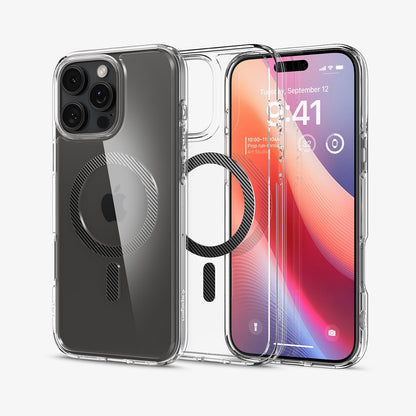 حافظة Spigen Ultra Hybrid (MagFit) لهاتف iPhone 16 Pro Max