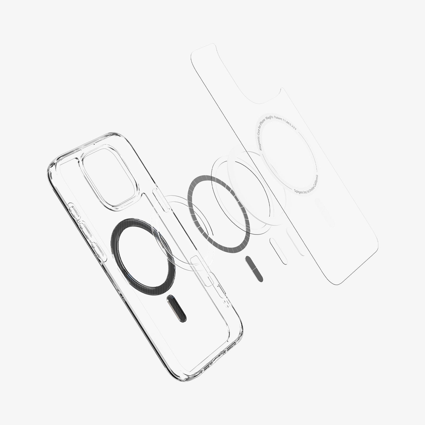 حافظة Spigen Ultra Hybrid (MagFit) لهاتف iPhone 16 Pro Max