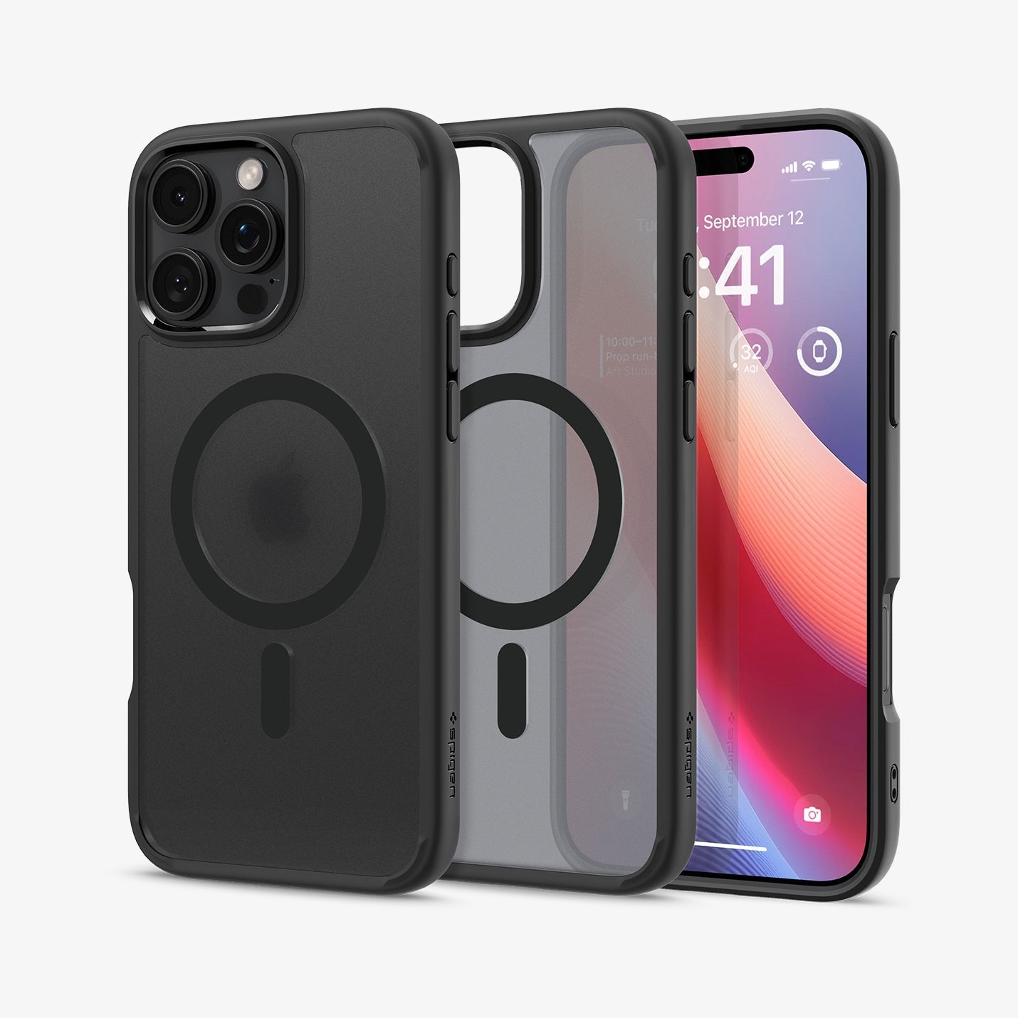 حافظة Spigen Ultra Hybrid (MagFit) لهاتف iPhone 16 Pro Max