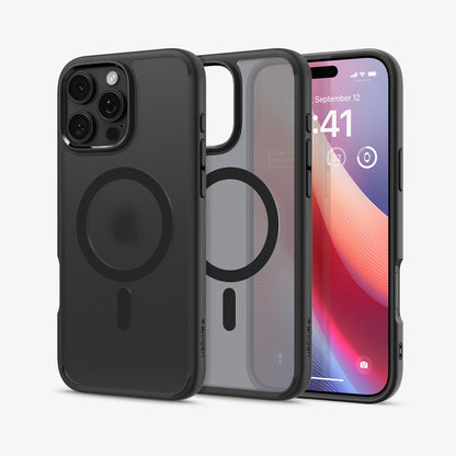حافظة Spigen Ultra Hybrid (MagFit) لهاتف iPhone 16 Pro Max