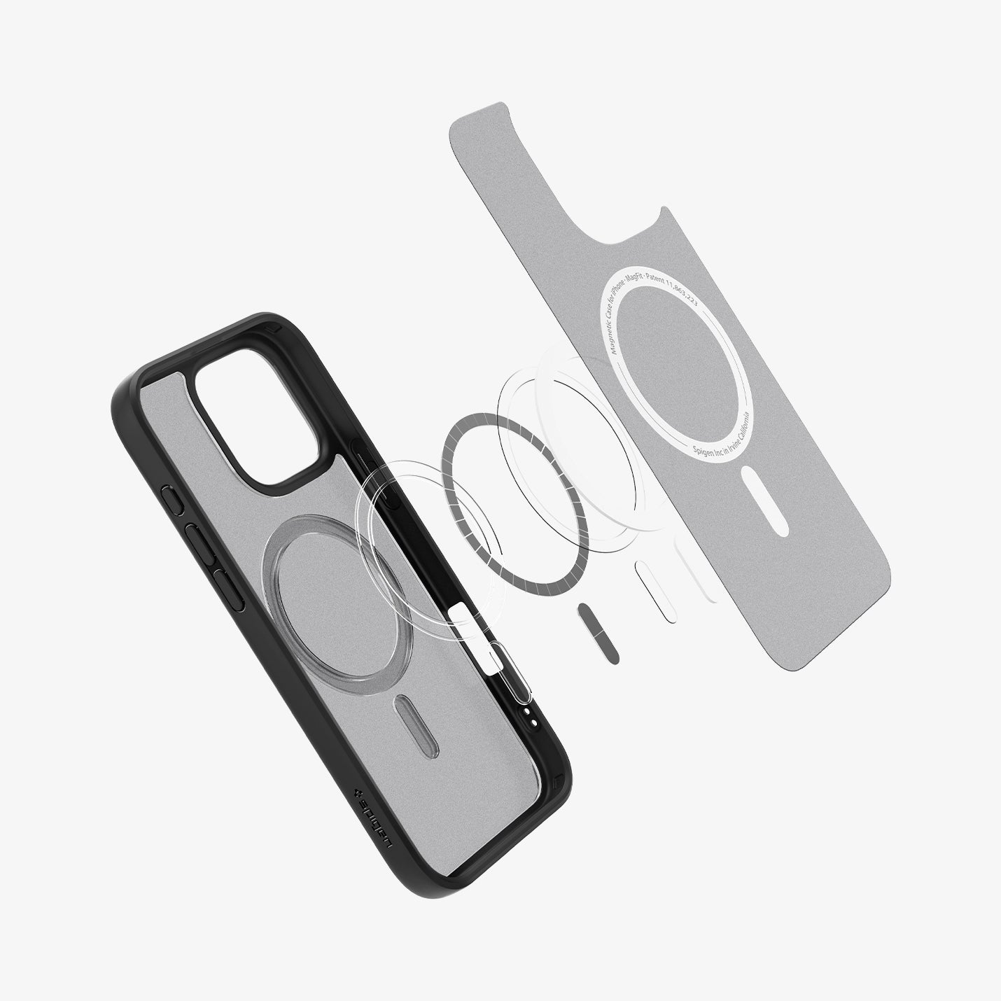 حافظة Spigen Ultra Hybrid (MagFit) لهاتف iPhone 16 Pro Max