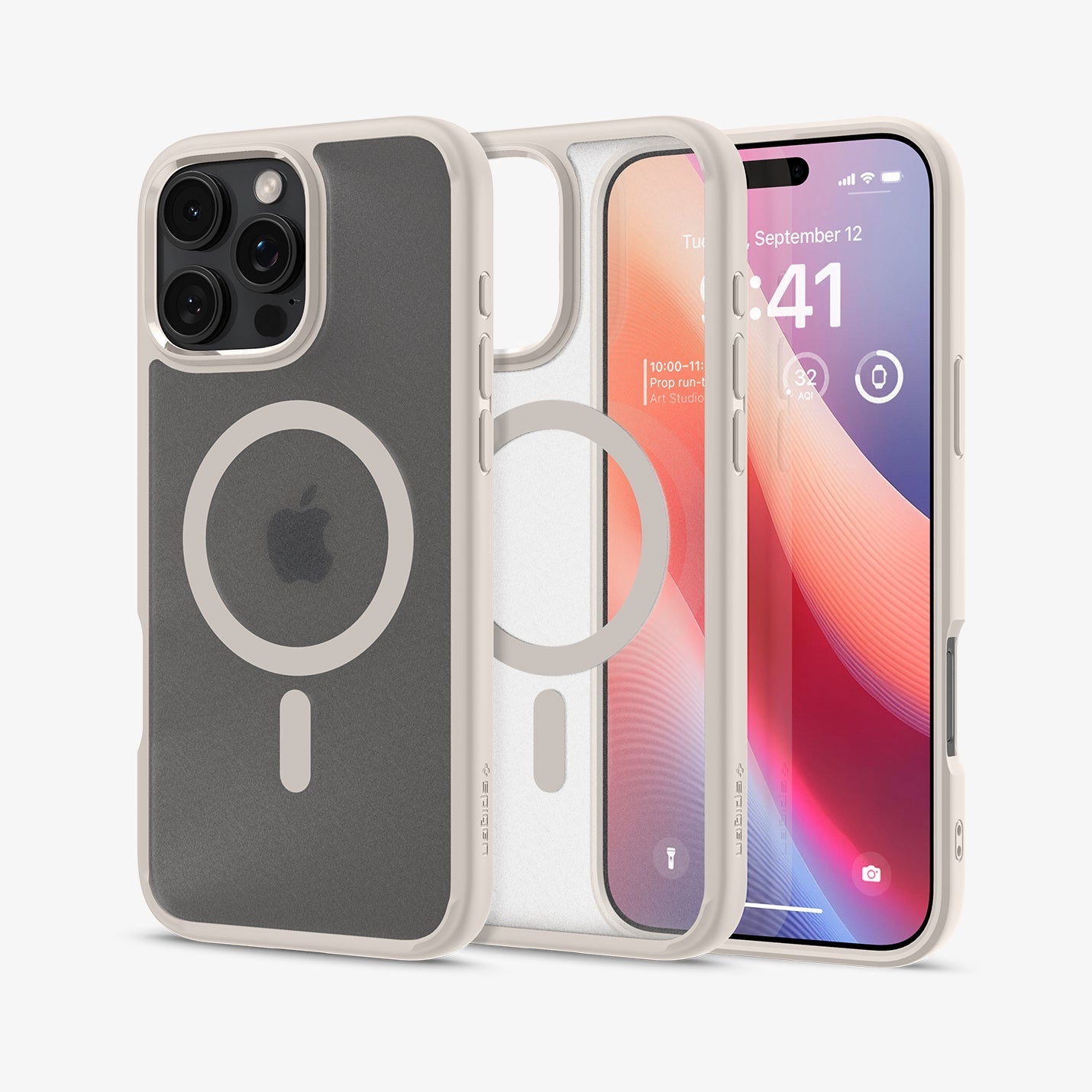 حافظة Spigen Ultra Hybrid (MagFit) لهاتف iPhone 16 Pro Max