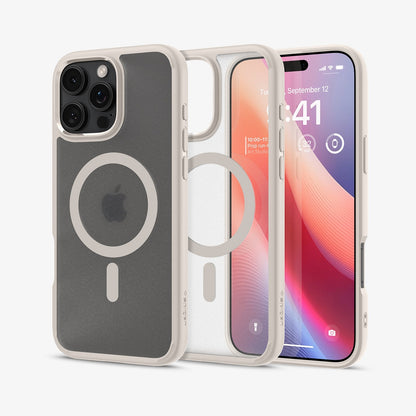 حافظة Spigen Ultra Hybrid (MagFit) لهاتف iPhone 16 Pro Max