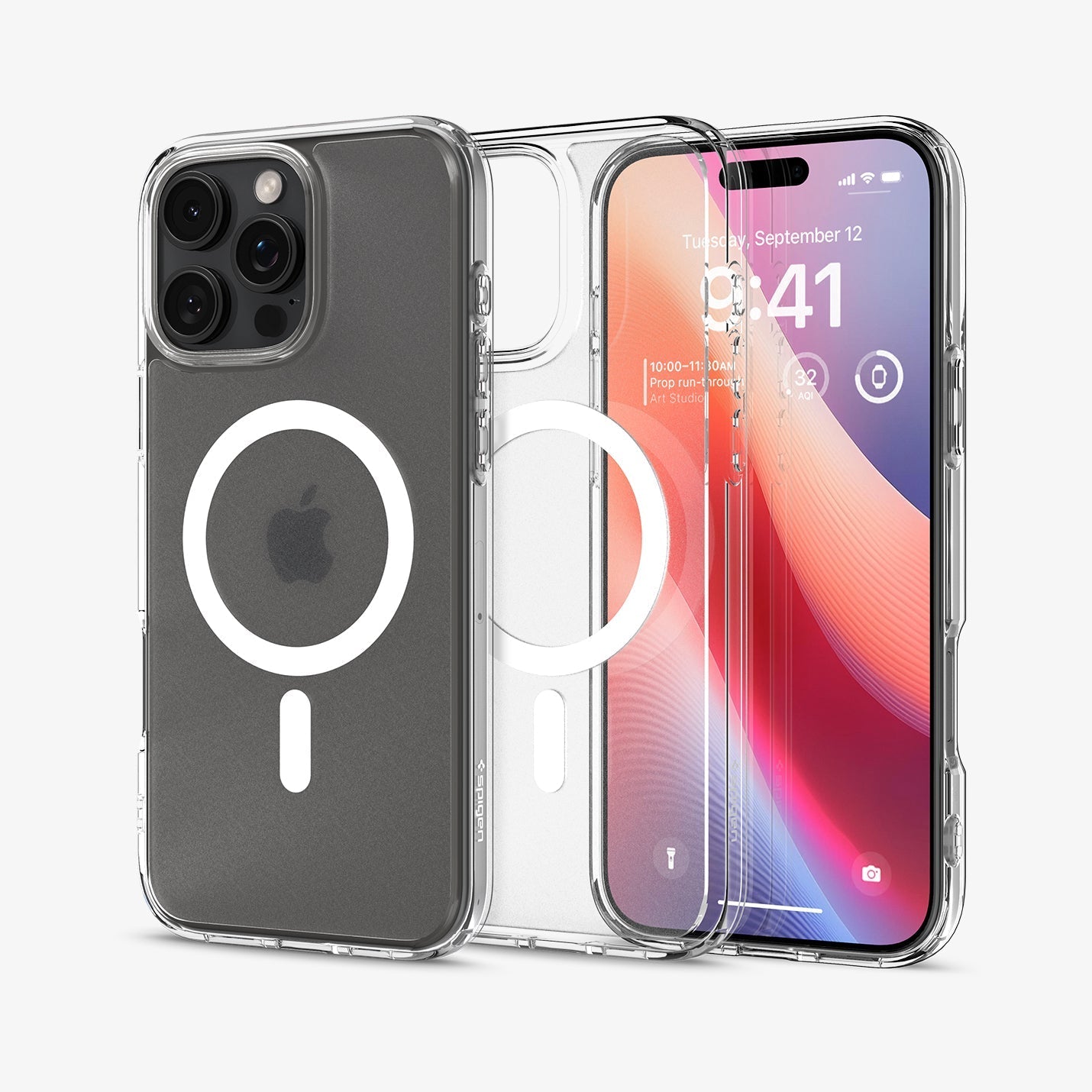 حافظة Spigen Ultra Hybrid (MagFit) لهاتف iPhone 16 Pro Max