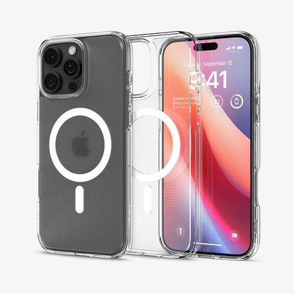حافظة Spigen Ultra Hybrid (MagFit) لهاتف iPhone 16 Pro Max