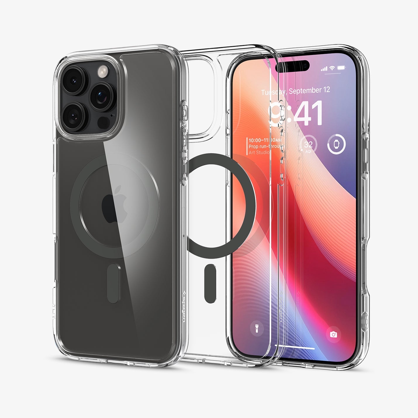 حافظة Spigen Ultra Hybrid (MagFit) لهاتف iPhone 16 Pro Max