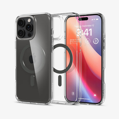حافظة Spigen Ultra Hybrid (MagFit) لهاتف iPhone 16 Pro Max