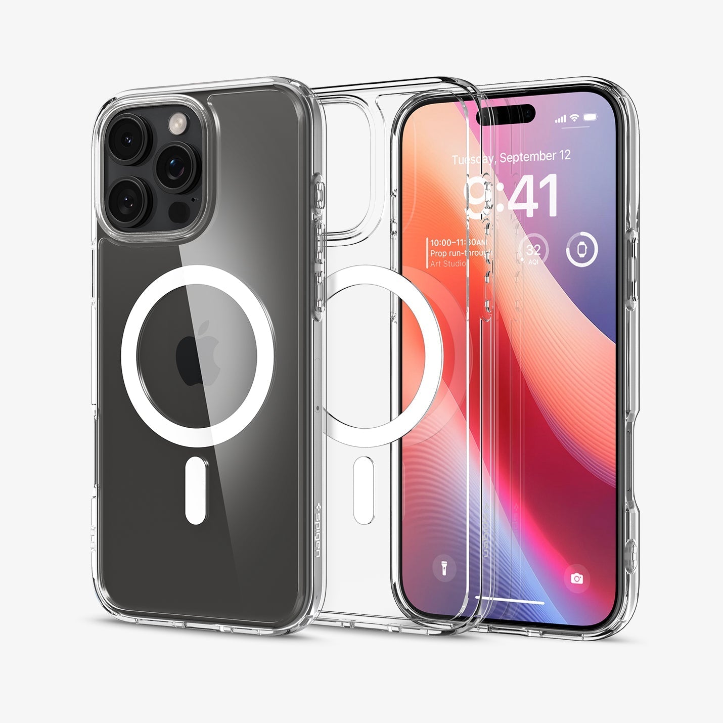 حافظة Spigen Ultra Hybrid (MagFit) لهاتف iPhone 16 Pro Max