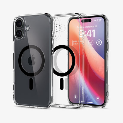 حافظة Spigen Ultra Hybrid (MagFit) لهاتف iPhone 16 Pro Max