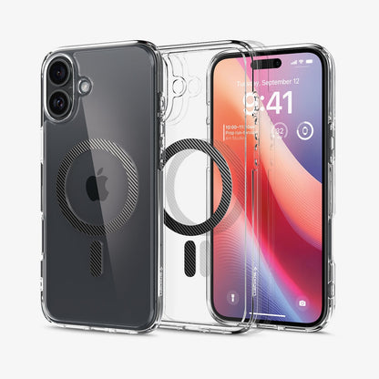 حافظة Spigen Ultra Hybrid (MagFit) لهاتف iPhone 16 Pro Max