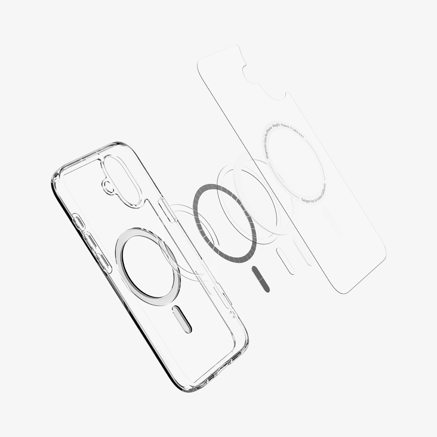 حافظة Spigen Ultra Hybrid (MagFit) لهاتف iPhone 16 Pro Max