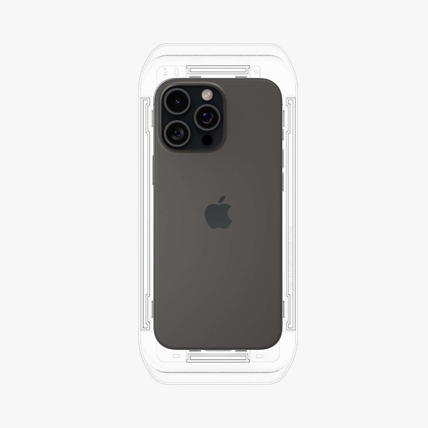 واقي شاشة Spigen iPhone 16 Pro Max - GLAS.tR EZ Fit - عبوتان