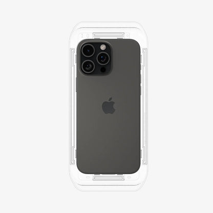 واقي شاشة Spigen iPhone 16 Pro Max - GLAS.tR EZ Fit Privacy - عبوتان