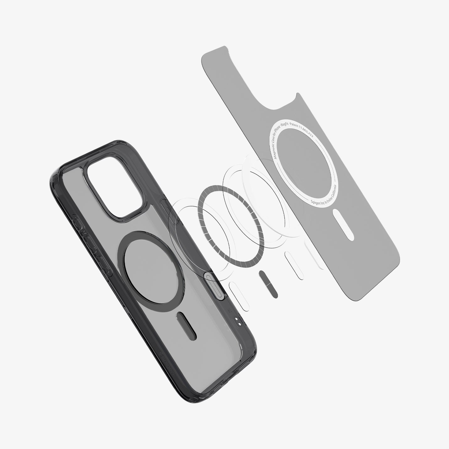 حافظة Spigen Ultra Hybrid T (MagFit + التحكم في الكاميرا) لهاتف iPhone 16 Pro Max