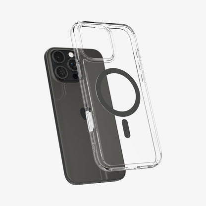 حافظة Spigen Ultra Hybrid T (MagFit + التحكم في الكاميرا) لهاتف iPhone 16 Pro Max