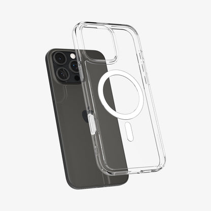 حافظة Spigen Ultra Hybrid T (MagFit + التحكم في الكاميرا) لهاتف iPhone 16 Pro Max