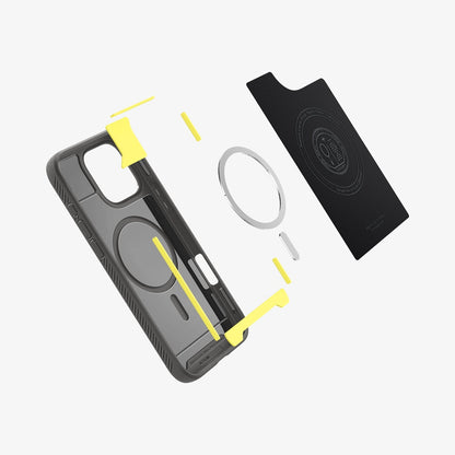 Spigen Rugged Armor (MagFit) for iPhone 16 Pro Max