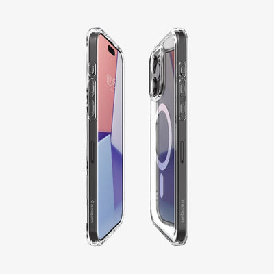 Spigen حافظة Crystal Hybrid (MagFit) لـ iPhone 15 Pro Max