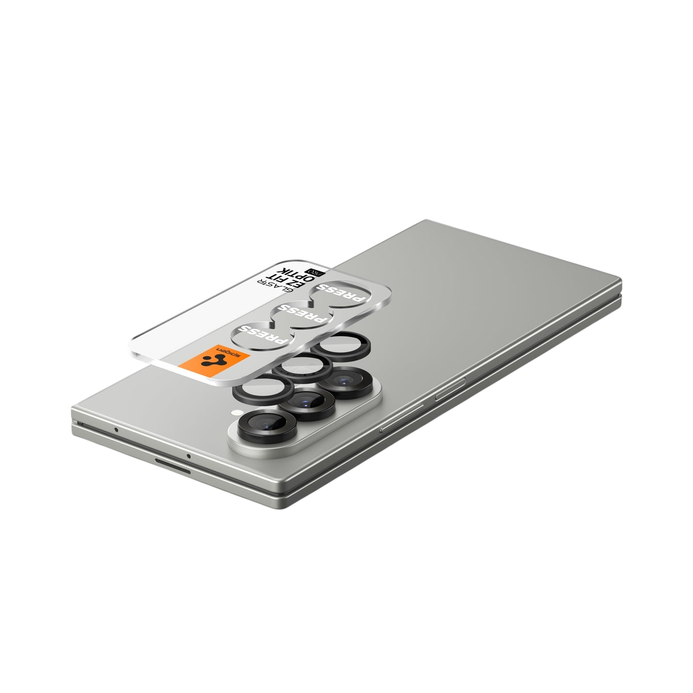 Spigen Optik Pro EZ Fit Lens Protector for Samsung Galaxy Z Fold 7 - 2 Pack