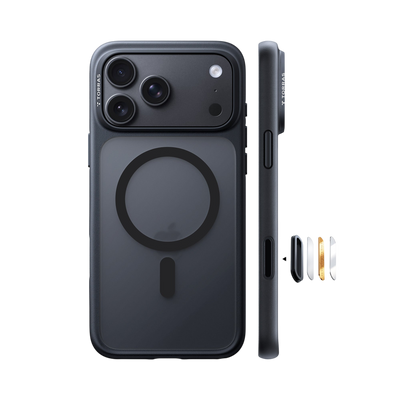 Torras Guardian-Mag Case for iPhone 17 Pro Max / iPhone 18 Pro Max - Black #color_black